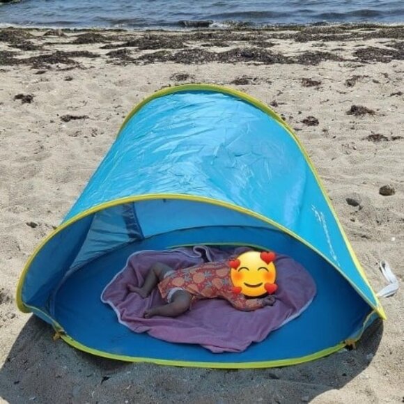 Baby Beach Tent, Baby Pool Tent, UV Protection Infant Sun Shelters Beach Tent - Picture 1 of 1